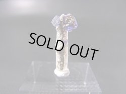 画像1: ドイツ・ザクセン州産フローライトon水晶（パイライト付き） 0.4g