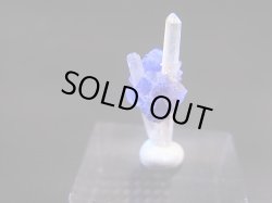 画像2: ドイツ・ザクセン州産フローライトon水晶 0.5g