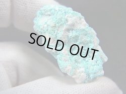 画像1: イラン産ターコイズ原石（天然トルコ石/含浸無し） 13.1g