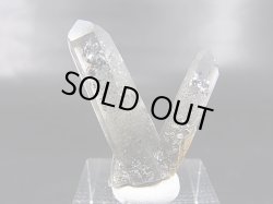 画像1: ノルウェー産連晶水晶（アクチノライト/ヘマタイト入り） 7.5g