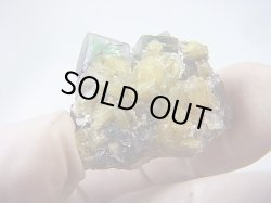 画像1: ナミビア・エロンゴ産フローライト＆モスコバイト原石 11.6g