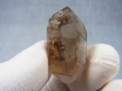 画像1: ノルウェー産ルチル入りスモーキー水晶原石 8.6g