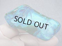 画像2: コンゴ産アズルマラカイト研磨原石 32.8g
