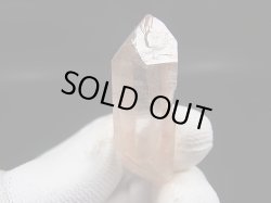 画像1: タンザニア産クリアピンク/モンドクオーツ・ポイント 15.0g