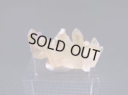 画像2: ドイツ・ザクセン州産フローライト付き水晶 2.1g