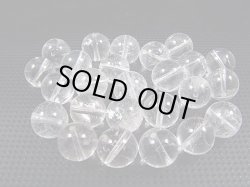 画像1: K2カラコルム・クリアクオーツ粒売りビーズ 10mm平均