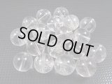 K2カラコルム・クリアクオーツ/粒売りビーズ 12mm平均
