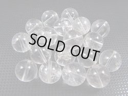 画像1: K2カラコルム・クリアクオーツ/粒売りビーズ 12mm平均