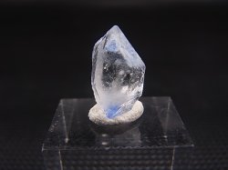 画像2: デュモルチェライトインクオーツ（錐面結晶付き） 0.8g