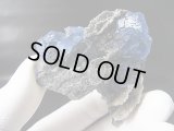 福建省産ブルーフローライト原石 76.9g