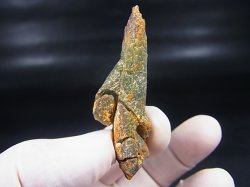画像1: 柿野産緑水晶（ヘデンベルガイト/緑閃石入りインターフェレンス型） 10.8g