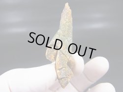 画像1: 柿野産緑水晶（ヘデンベルガイト/緑閃石入りインターフェレンス型） 10.8g