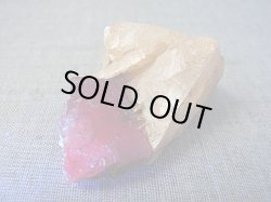 画像1: メキシコ・オハエラ鉱山産フローライト原石（赤色蛍光） 47.2g