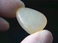 和田玉（ホータンぎょく）「無漂白/無着色・白玉」原石 5.4g