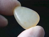 和田玉（ホータンぎょく）「無漂白/無着色・白玉」原石 5.4g