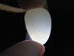 画像2: 和田玉（ホータンぎょく）「無漂白/無着色・白玉」原石 5.4g