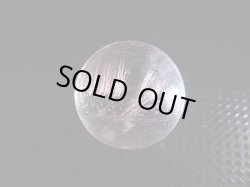 画像1: マダガスカル産ピンクエンジェルラダー水晶丸玉 17mm