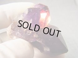 画像1: コンゴ産カラーシフト/ディープカラーアメジストクラスター 34.1g