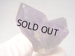 画像2: コンゴ産カラーシフト/ディープカラーアメジストクラスター 34.1g