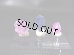 画像1: ベトナムLuc Yen産スピネル原石 3点セット トータル 6.7カラット