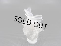 画像1: メキシコ産日本式双晶水晶クラスター（V字型/ギッター） 13.1g