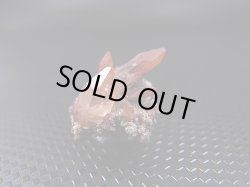 画像2: メキシコ産レッドトパーズ原石（群晶） 1.8g