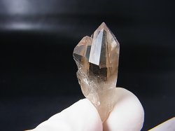 画像1: 南アフリカ・オレンジリバー産シトリンカラースモーキー水晶（タントリックツイン/タイムリンクフューチャー＆パスト） 6.1g