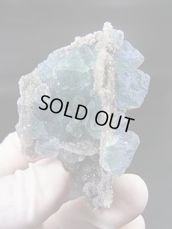 画像2: 福建省産ブルーグリーンフローライト原石 70.0g