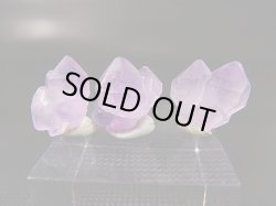 画像2: ベトナム・ハザン産ラベンダーアメジスト 3点セット トータル 5.7g