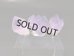 画像2: ベトナム・ハザン産ラベンダーアメジスト 3点セット トータル 6.5g