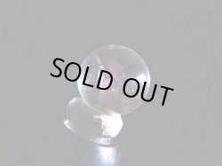 画像1: マダガスカル産ピンクエンジェルラダー水晶丸玉 7.5mm