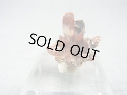 画像1: メキシコ産レッドトパーズ原石（群晶） 1.9g