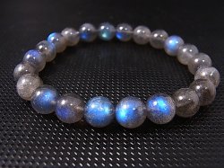 画像1: マダガスカル産ラブラドライトSA粒売りビーズ 8.5mm平均