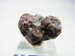 画像2: フィンランド・ヘルシンキ産アルマンディンガーネット4連双晶原石 10.9g