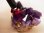 画像1: コンゴ産カラーシフト/ディープカラーアメジストクラスター 269.1g (1)