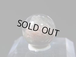 画像1: ブラジル・ミナスジェライス州産ガーデン水晶（ファントム）丸玉 13.5mm