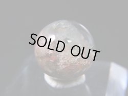 画像2: ブラジル・ミナスジェライス州産ガーデン水晶（ファントム）丸玉 13.5mm