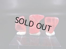 画像1: アルゼンチン産クリアロードクロサイト（SA）研磨原石 3点セット トータル 3.8g