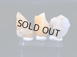 画像2: Hokkaidoite北海道然別湖産蛍光オパール原石 3点セット トータル 3.9g