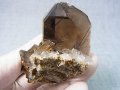ノルウェー産コッパールチル入りスモーキー水晶原石（連晶） 106.5g