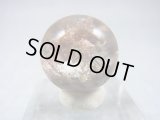 ブラジル・ミナスジェライス州産ガーデン水晶丸玉 15.5mm