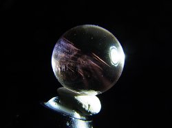 画像2: マダガスカル産ピンクエンジェルラダー水晶丸玉 9mm