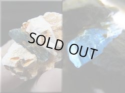 画像2: ベトナム・タインホア産宝石品質アクアマリン付きカオリナイト 12.5g