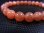 画像1: タンザニア産サンストーンブレスレット 7.5mm平均 内寸：約16cm (1)