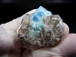 画像2: ベトナム・タインホア産アクアマリン付き水晶 29.5g