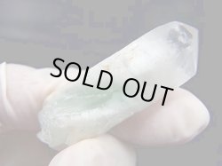 画像2: マダガスカル産フックサイトイン水晶ポイント（グリーンファントム） 20.3g