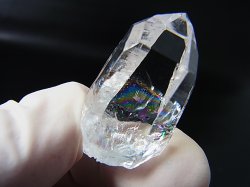 画像2: ペーニャブランカ産コロンビアン・レムリアンシード水晶ポイント（レインボー入り） 9.9g