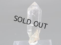 画像1: インド・マニハール産クリア水晶（ゴールドルチル入り） 5.0g