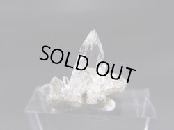 画像2: インド・マニハール産ウォータークリア水晶クラスター（クローライト入り） 1.8g