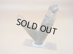 画像1: ノルウェー産水晶ポイント（アクチノライト/ヘマタイト入り/連晶） 5.6g